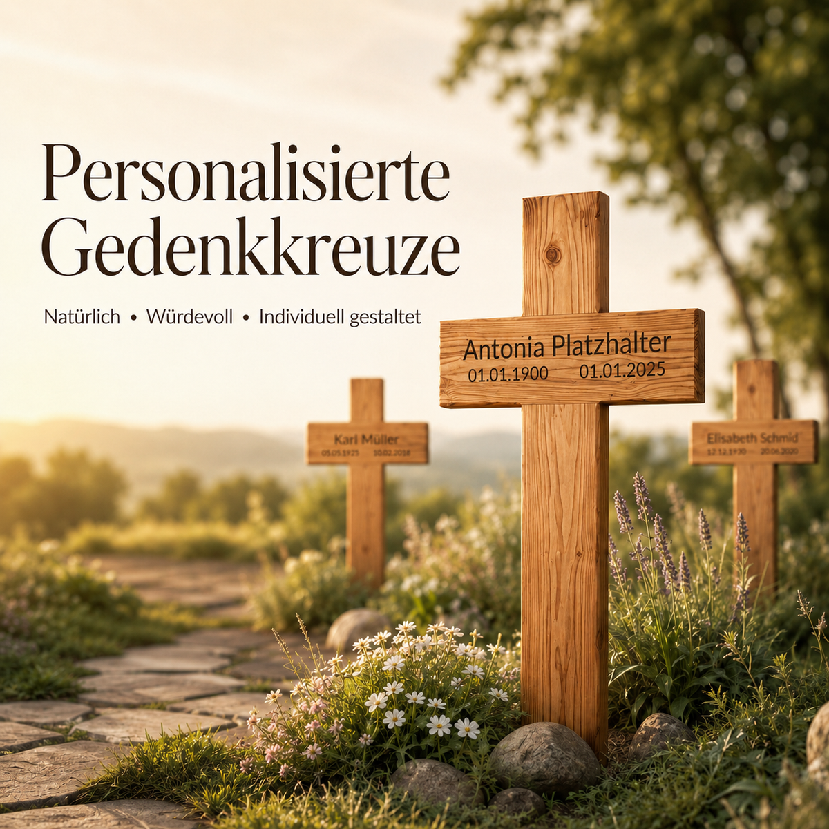 Gedenkkreuze