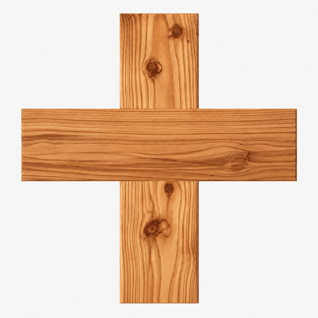 Grabkreuz Holz mit Gravur, 80x40cm personalisiert