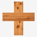 Grabkreuz Holz mit Gravur, 80x40cm personalisiert