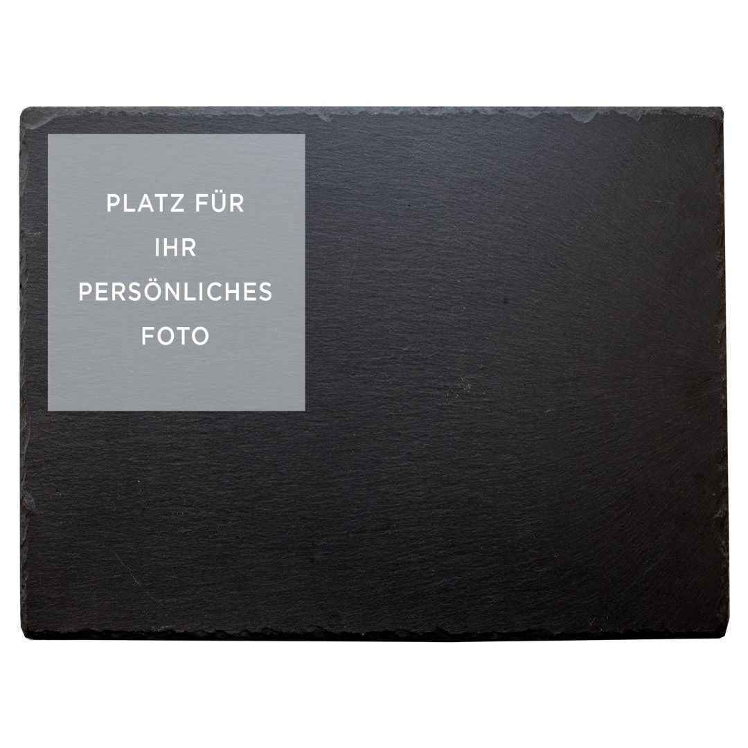 Personalisierte Tier-Gedenktafel mit Wunschtext inkl. Lasergravur