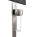 Premium Blumenhalter mit Echtglasvase